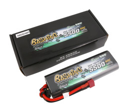 Gens ace Bashing Serie G-Tech LiPo - 2S 5500mAh 7,6V 2S1P HV (60C) HardCase 20#, Dean-T Plug