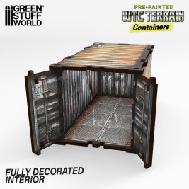 Pre-Painted WTC Container MDF (1 db)