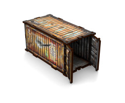 Pre-Painted WTC Container MDF (1 db)