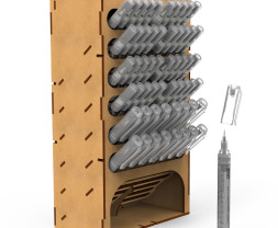 Modlular Vertical Marker Organizer – moduláris jelölőszervező