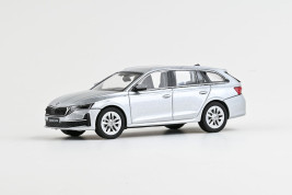 1:43 Skoda Octavia IV FL Combi (2024) - Ezüst Briliáns Metálfényezés
