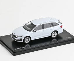 1:43 Škoda Octavia IV FL Combi (2024) - Fehér Holdfényezés