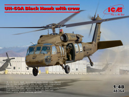 1:48 Sikorsky UH-60A Black Hawk w/ Crew