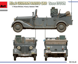 1:35 Kfz.2 German Radio Car Type 170VK