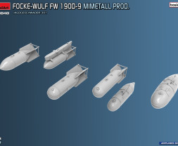 1:48 Focke-Wulf Fw 190 D-9 Mimetall Production JG 301 (basic kit)
