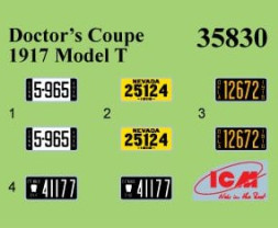 1:35 Doctors Coupe 1918 Model T