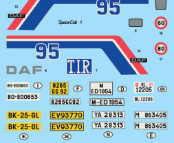 1:24 DAF 95 Master teherautó