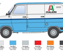 1:24 Ford Tranzit „Italeri“