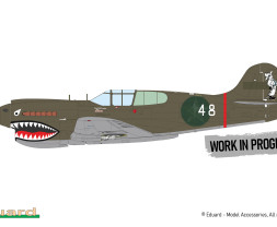 1:48 Curtiss P-40K Warhawk (Royal Class, Dual Combo)