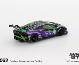 1:64 Lamborghini Huracán GT3 EVO2 #78 Forte Racing 2024 IMSA Daytona 24 Hrs - blister