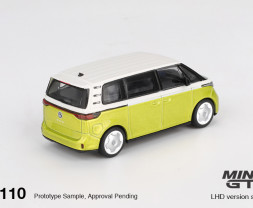 1:64 Volkswagen ID.Buzz Candy White/Pomelo Yellow 