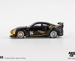 1:64 Toyota GR86 LB★Nation Black / Gold