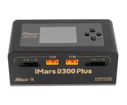 GensAce Imars D300 Plus G-Tech Dual Channel AC/DC 300W/700W nabíječ/vybíječ (černý)
