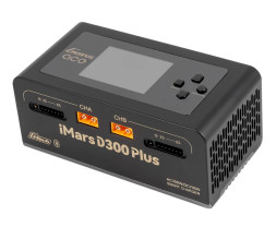 GensAce Imars D300 Plus G-Tech Dual Channel AC/DC 300W/700W nabíječ/vybíječ (černý)