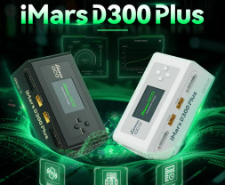 GensAce Imars D300 Plus G-Tech Dual Channel AC/DC 300W/700W nabíječ/vybíječ (černý)