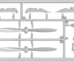 1:48 Republic P-47D-22RE Thuderbolt French (basic kit)