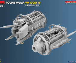 1:48 Focke-Wulf Fw 190D-9 Mimetall Production (Advanced Kit)