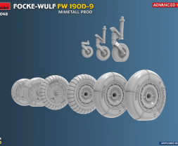 1:48 Focke-Wulf Fw 190D-9 Mimetall Production (Advanced Kit)
