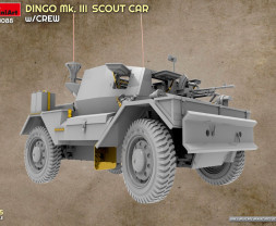 1:35 Dingo Mk.III Scout Car w/Crew