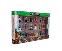 Jada Minecraft fém gyűjthető nanofigurák 18 db, 13. hullám