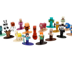 Jada Minecraft fém gyűjthető nanofigurák 18 db, 13. hullám