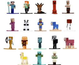 Jada Minecraft fém gyűjthető nanofigurák 18 db, 13. hullám