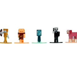Jada Minecraft fém gyűjthető nanofigurák 18 db, 13. hullám