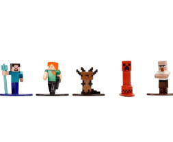 Jada Minecraft fém gyűjthető nanofigurák 18 db, 13. hullám