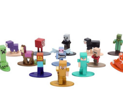 Jada Minecraft Nanofigura táskában, DP24, 13 típus, 6. hullám