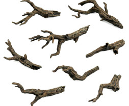 3D Printed Set Brokem Branches – 3D nyomtatott törött ágak (8 db)