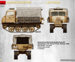1:35 Raupenschlepper Ost RSO/01 Last Production