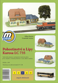 1:100 Vendéglátás Lípánál és Karosa LC 735 távolsági busz (kivágás)