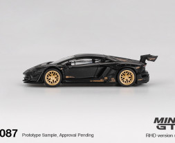 1:64 Lamborghini Aventador Limited Edition Matte Black