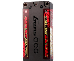 GENS ACE LiPo Redline sorozat 2.0 - 2S 5000mAh 7.6V Nagyfeszültségű 2S1P (140C)