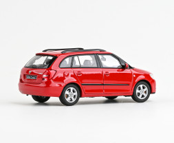 1:43 Škoda Fabia II Combi (2007) – piros Corrida
