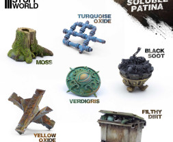 Water Soluble Patina Set - Vízben oldódó patina készlet