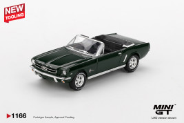 1:64 Ford Mustang Convertible 1964 Highland Green