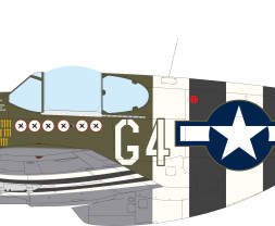 1:32 North American P-51B Mustang (Royal Hybrid, Limited edition)