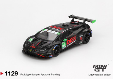 1:64 Lamborghini Huracán GT3 EVO2 #45 No. 45 DEX Imaging 2024 IMSA Daytona 24 Hrs - blistr