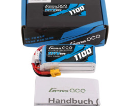 Gens ACE LiPo - 3S 1100mAh 11.4V 3S1P (60C) XT30