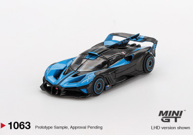 1:64 Bugatti Bolide Presentation