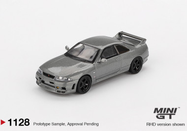 1:64 NISSAN Skyline GT-R Dark Metal Gray (NISMO BCNR33 CRS Version) - blister
