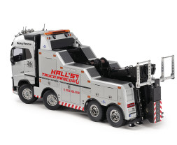 1:14 Volvo FH16 Globetrotter 750 8×4 Tow Truck Silver 