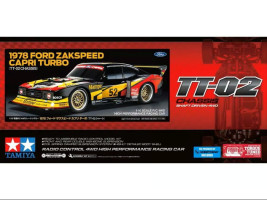 1:10 Ford Zakspeed Capri 1978 TT-02 Chassis 