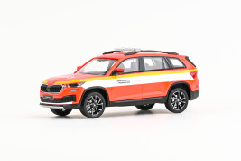 1:43 Skoda Kodiaq FL (2021) – Közép-Csehországi Tűzoltóság