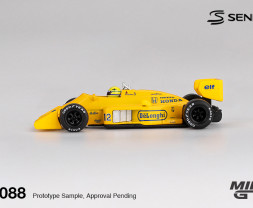 1:64 Lotus 99T #12 Ayrton Senna 1987 Monaco Grand Prix Winner