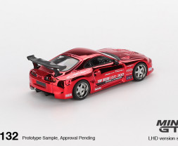 1:64 Toyota Supra (A80) Top Secret GT-300 Top Secret Red Chrome - blister