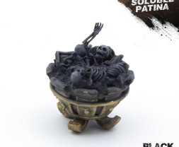 Water Soluble Patina Black Soot 60ml - patina rozpustná ve vodě