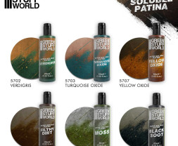 Water Soluble Patina Yellow Oxide 240ml - patina rozpustná ve vodě