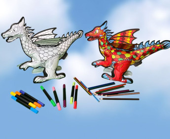 MAGIC DRAGON - nafukovací omalovánka